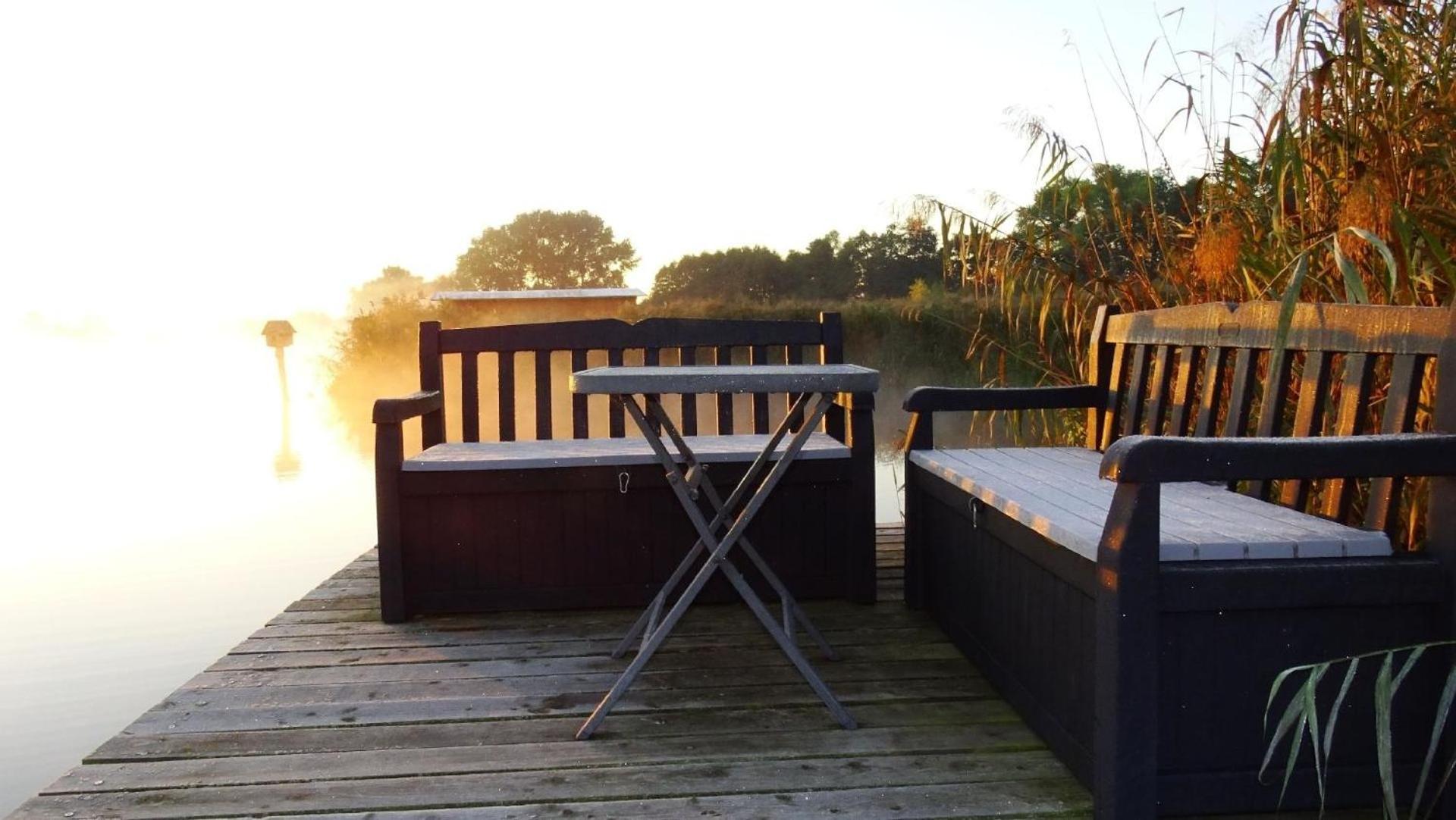 Ferienwohnung Wuennowblick Mit Sauna Röbel المظهر الخارجي الصورة